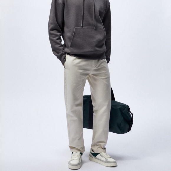 ZARA CONTRASTING MULTI-PIECE SNEAKERS - Picture 2 of 3